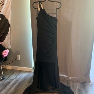 Black High Low Prom Dress